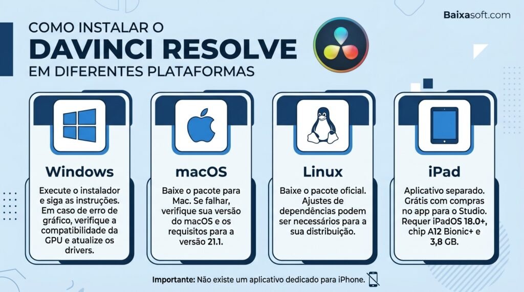davinci resolve é gratuito